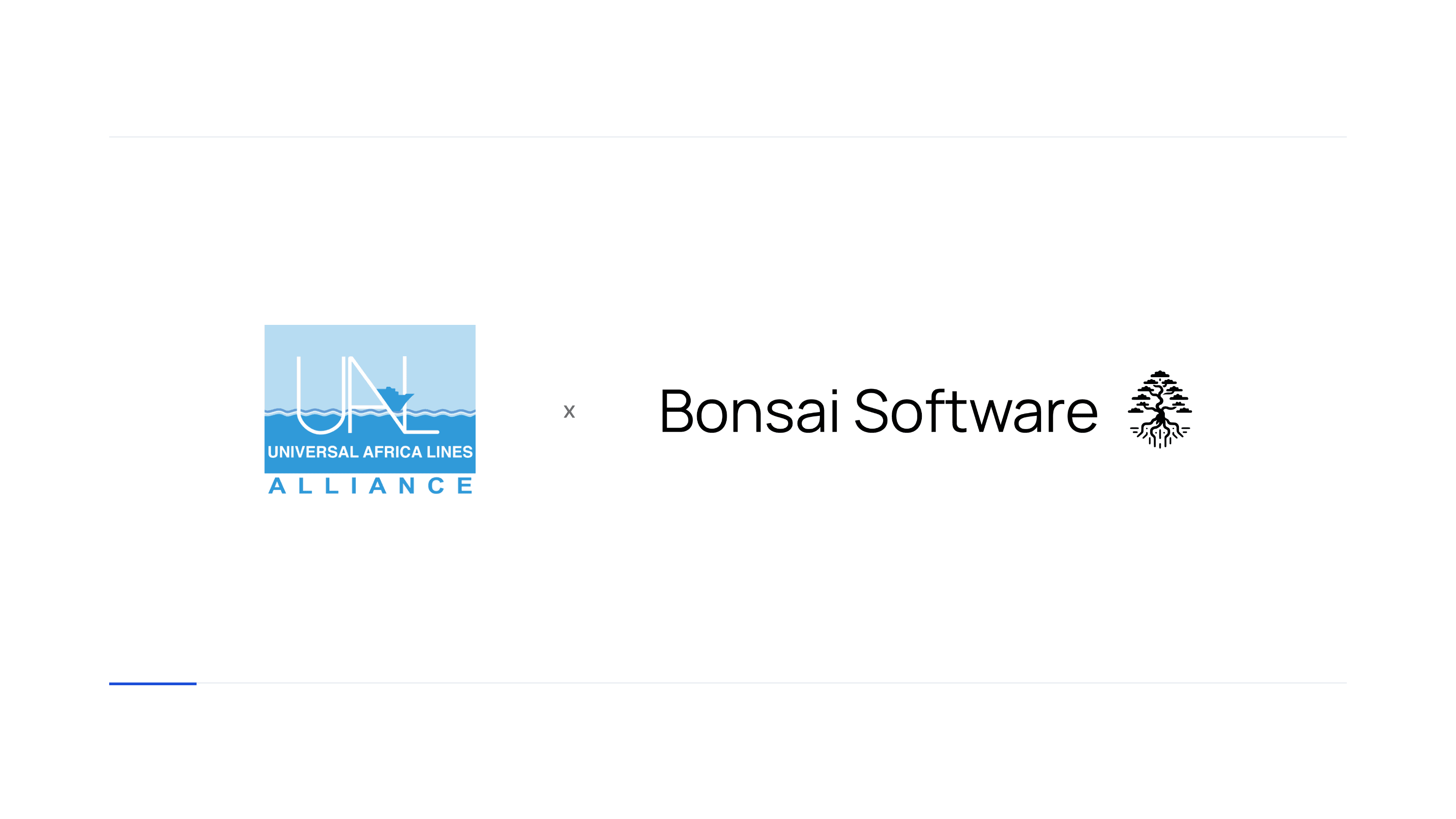 Bonsai en Universal Africa Lines starten samenwerking